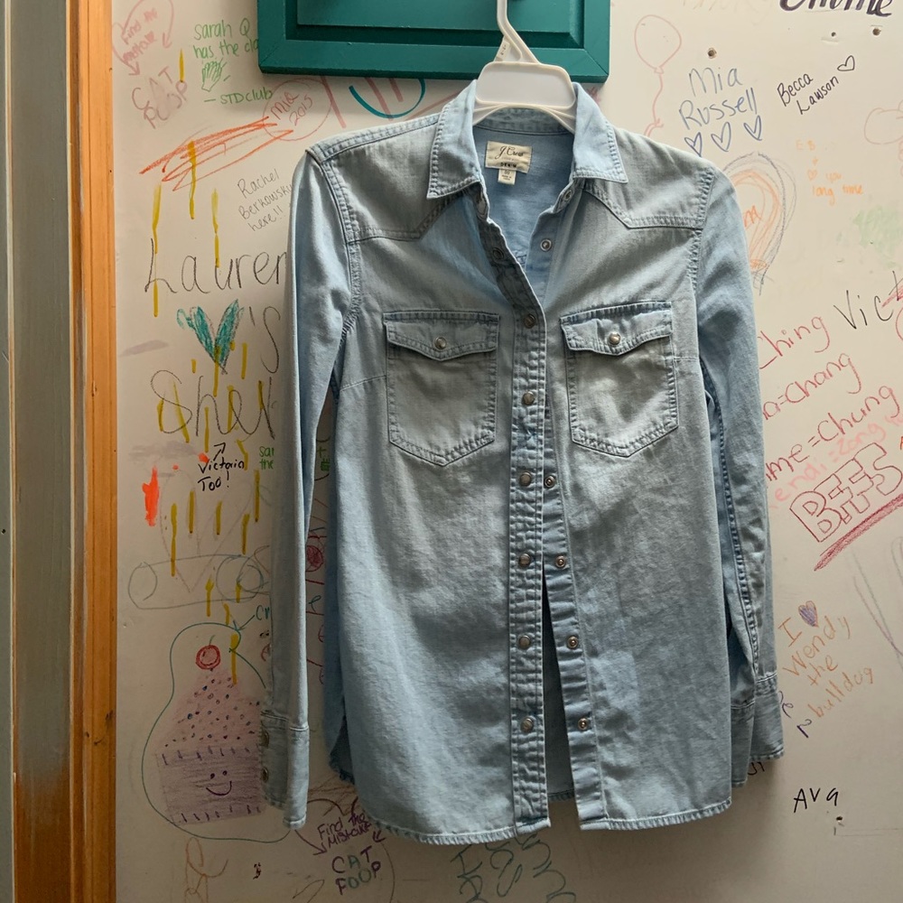 j crew button up